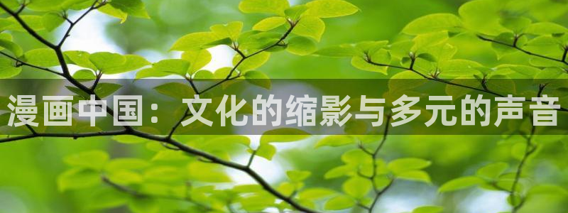 汗汗漫画免费在线：漫画中国：文化的缩影与多元的声音