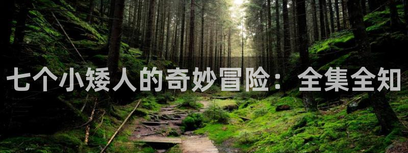 歪歪漫画——汗汗漫画：七个小矮人的奇妙冒险：全集全知